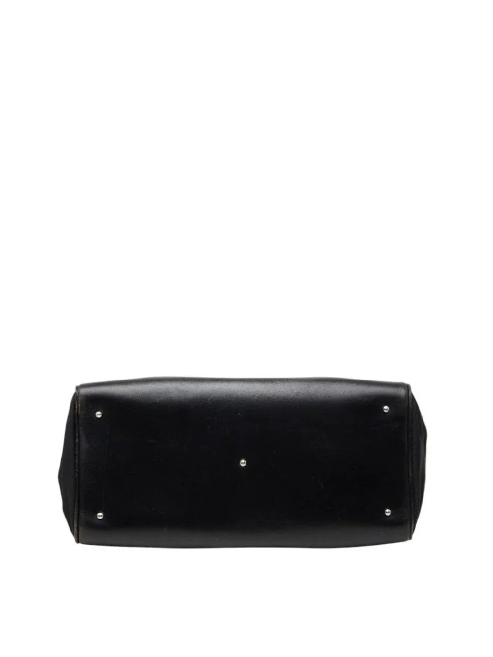 Gucci Tote 002 Black Nylon Canvas